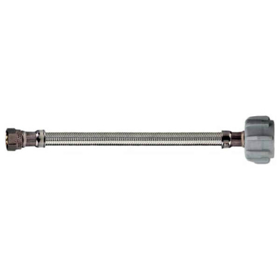 FD-234M 3/8" OD x 7/8" Metal  x 9" Flexible Tank Supply
