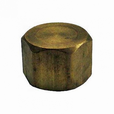 FD-603 3/8" Brass Compression Cap