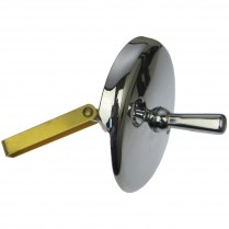 JS-402 Savoy CP Trip Lever Face Plate