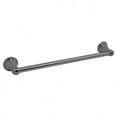 KD-216BS 24" Concealed Bell Chrome Towel Bar W/Posts