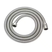 KH-103 CP St Steel Shower Hose, 1/2" FPT x 1/2" FPT x 59"