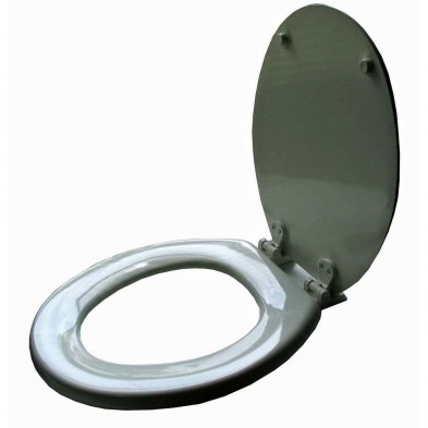 LB-TS1P Round Plastic Toilet Seat, White