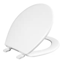 LB-TS1P Round Plastic Toilet Seat, White