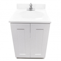 LL-P19A 18" Vanity Package (Base,Sink,Faucet,Supplies)