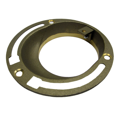 MD-108S Offset Brass Floor Flange