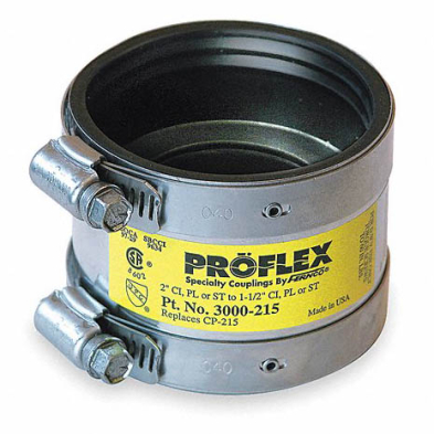 OV-072S 2" No Hub Shielded Coupling