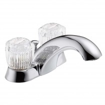 PD-B05 Delta Classic 3H 2 Handle 4" Basin Faucet w/MPU CP