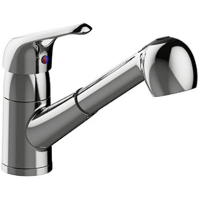 PD-K05R Premium 1/3 Hole Pull-Out Kitchen Deck Faucet CP