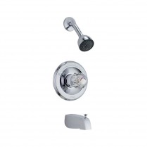 PD-S03 Delta Monitor T&S w/Crystal Handle Shower Trim CP