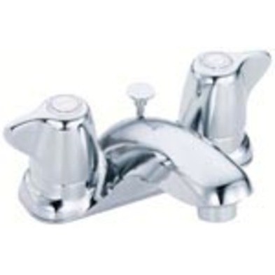 PG-B04 Gerber Maxwell 3H 2 Handle 4" Basin Faucet w/MPU CP