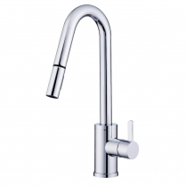 PG-K64 Gerber Amalfi S/H Pull Down Kitchen Faucet CP