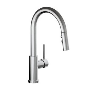 PW-SK002 Hi-Arc 1/3H Pulldown CP Kitchen Faucet