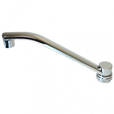 QG-109 10" D-Tube Spout With Aerator Anti-Siphon
