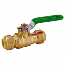 SB-103PTC 3/4" Push To Connect Brass Ball Valve LF