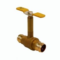 SB-113LBP 3/4" Press Long Bonnet Ball Valve LF