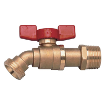 SJ-203BW Watts 1/2" MIPS Quarter Turn Boiler Drain Valve