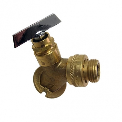 SJ-224-AC 3/4" FIPS Anti-Contamination Wall Faucet w/ Key