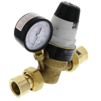 SW-W80C 1" NPTF Pressure Reducing Valve w/Gauge LF