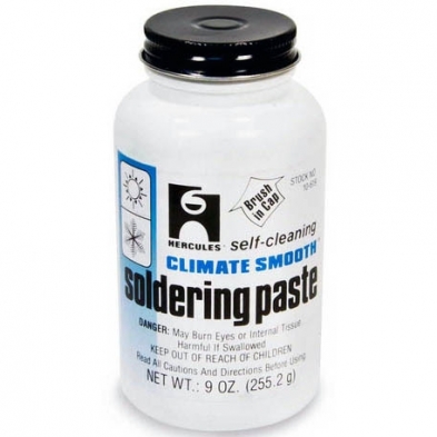 UC-153 Hercules Climate Smooth Soldering Paste, 9oz