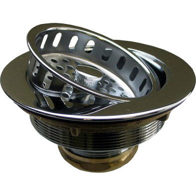 VB-101 Cast Brass Kitchen Duo Strainer