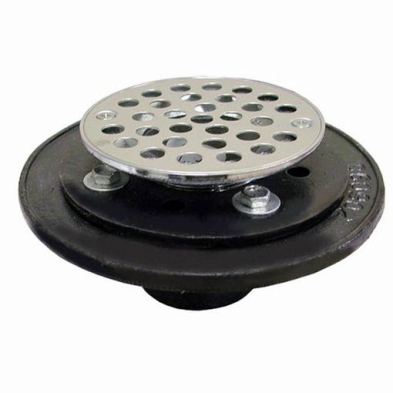 VJ-402 2" CI No Hub Shower and Floor Drain