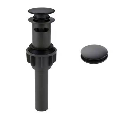 VP-B15BL Push & Seal Basin Pop-Up Assembly in Black