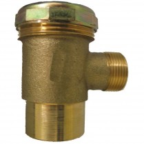 WA-126 Washing Machine Tee 1 1/2" x 3/4" M x 1/2" F SJ Cast Brass