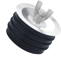 WD-798 3" Wing Nut Test Plug w/Gasket