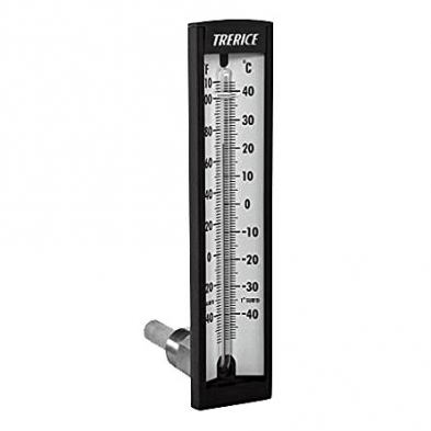 WG-090 9" Adj Merc Thermometer (30-300) 3 1/2" Stem