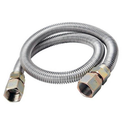 WG-106 36" Stainless Steel 1/2" FIP x 3/4" FIP Gas Connector