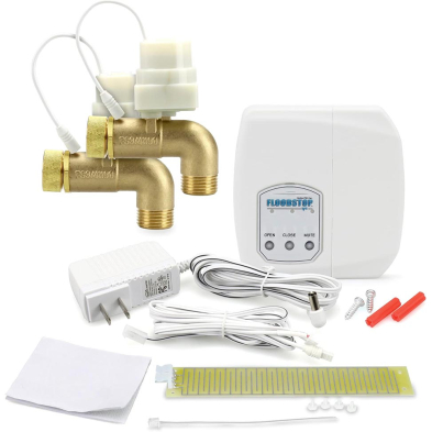 WH-WM20 Washing Machine FloodStop w/3/4" 90 Ball Valve