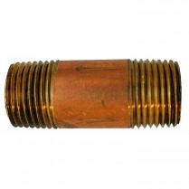 XB-182 1 1/4" x 2" Brass Nipple