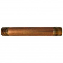 XB-189 1 1/4" x 5 1/2" Brass Nipple