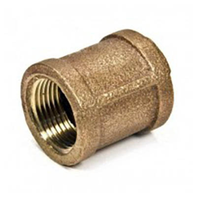 XB-C00 1/4" Brass Coupling