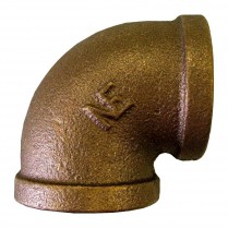 XB-E01 3/8" Brass 90 Elbow