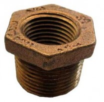 XB-H18 1 1/2" x 1" Brass Hex Bushing