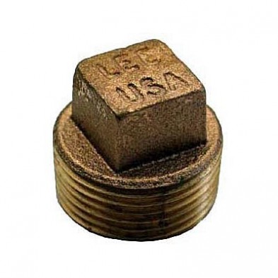 XB-P04 1" Brass Plug