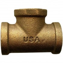 XB-T05 1 1/4" Brass Tee