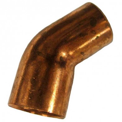 XC-E62 1/2" Copper 45 Street Elbow