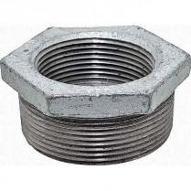 XG-H27 1 1/2" x 1" Galvanized Hex Bushing