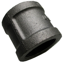 XL-C001 1/4" Black Coupling