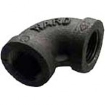 XL-E07 2" Black 90 Elbow