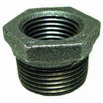 XL-H08 3/4" x1/4" Black Hex Bushing