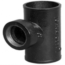 XN-425 1-1/2" x 1-1/2" No Hub Sanitary Tapped Tee