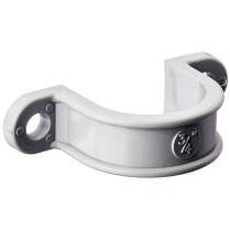 XP-S03 3/4" PVC 2-Hole Pipe Clamp