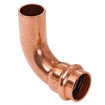 XV-E024 Copper Press 90 Street Elbow, FTG x P, 1" x 1"