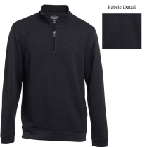  7232 - Men’s Ottoman Texture 1/4 Zip Pullover