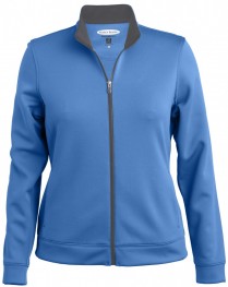  Style 7279 - Women's Full Zip Contrast Zipper Jkt