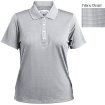  Style 7396 - Women's Grid Texture Polo