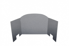 FBS30 30" FIREBACK 20 GAUGE SS